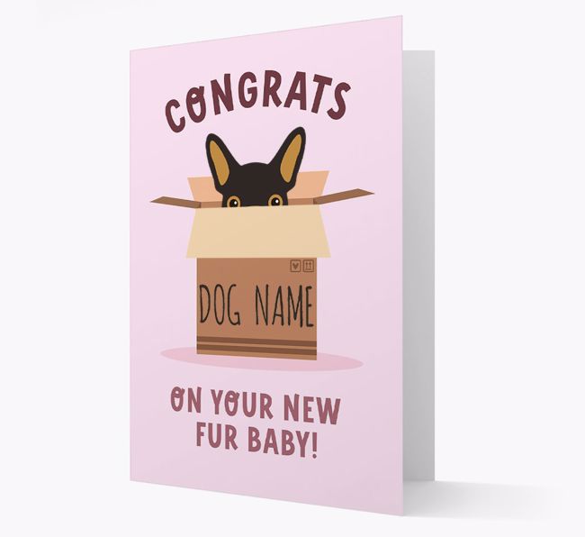 Congrats On Your New Fur Baby: Personalized {breedFullName} Card